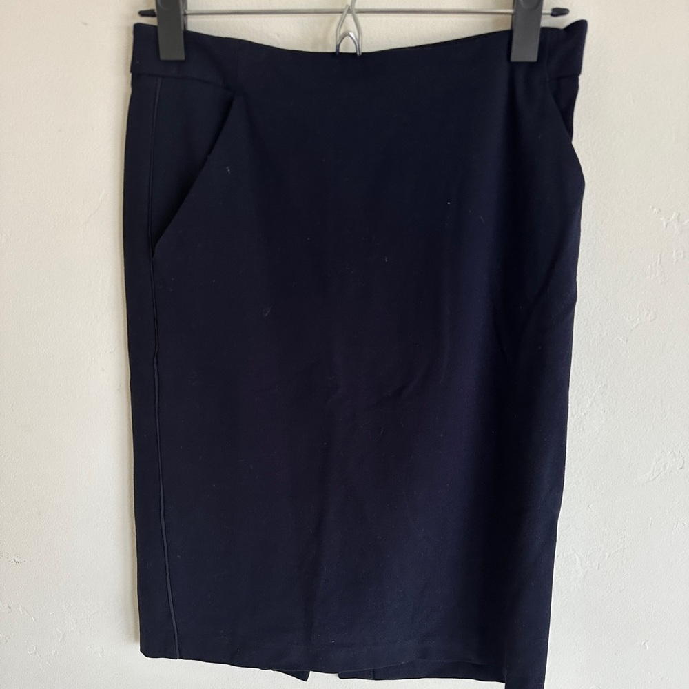 Navy, A New Day Pencil Skirt, 6